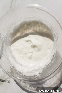 chocolate Mousse egg white
