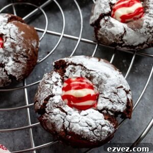 Brownie Crinkle Cookies