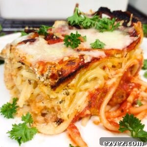air fryer baked spaghetti recipe dinners done quick featured image