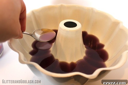 Rainbow Jello Mold Recipe: Layered Gelatin Dessert Tutorial 8 Layering jello