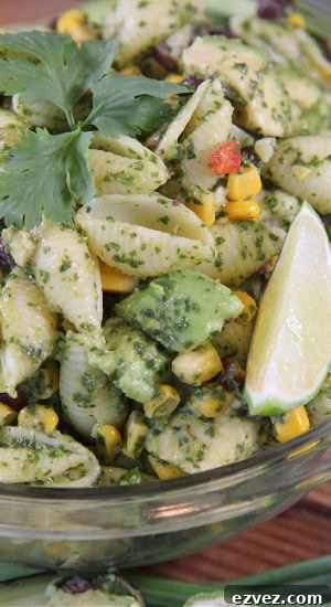 Tex-Mex Pesto Pasta