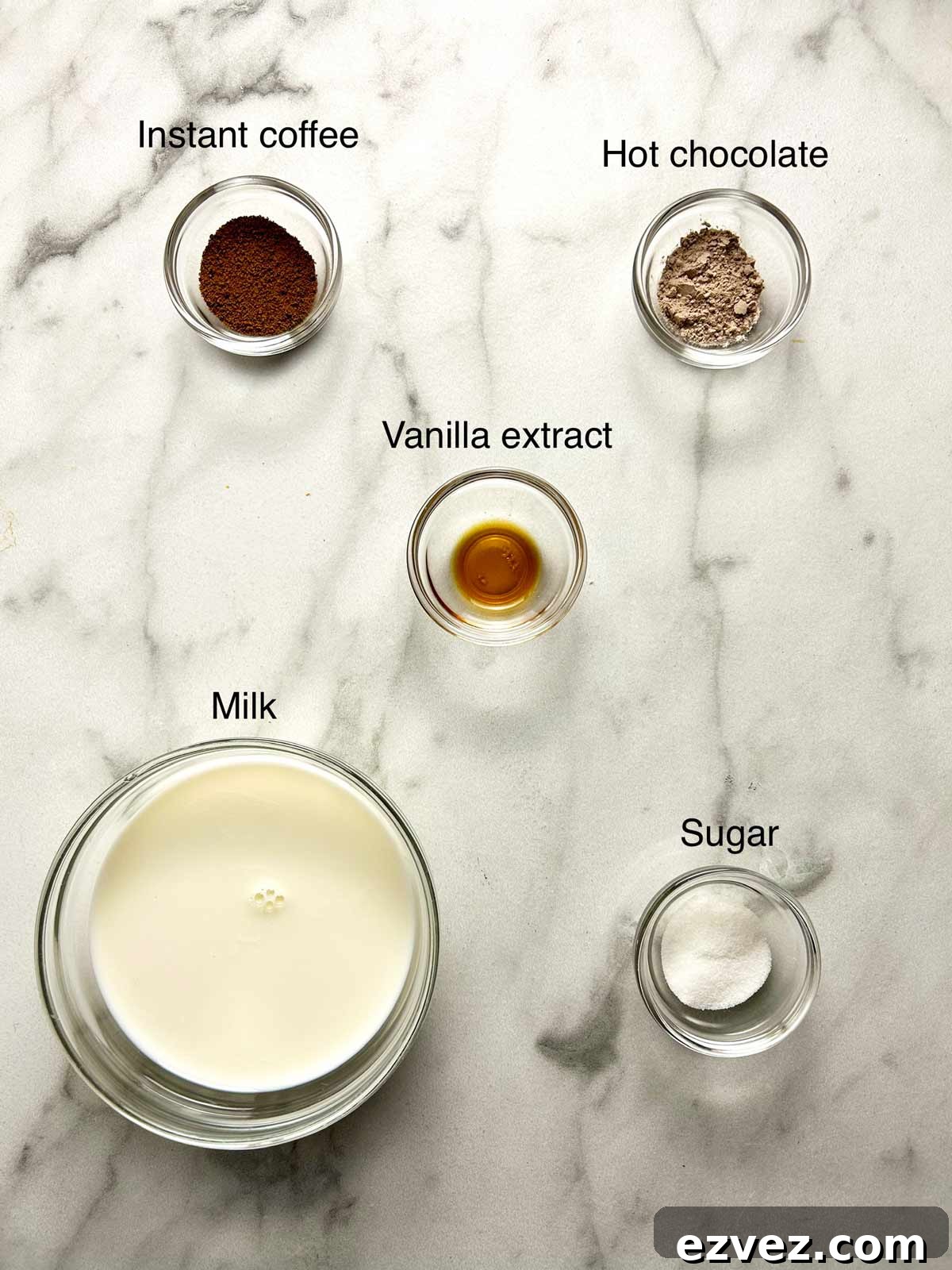 ingredients prepped in bowls