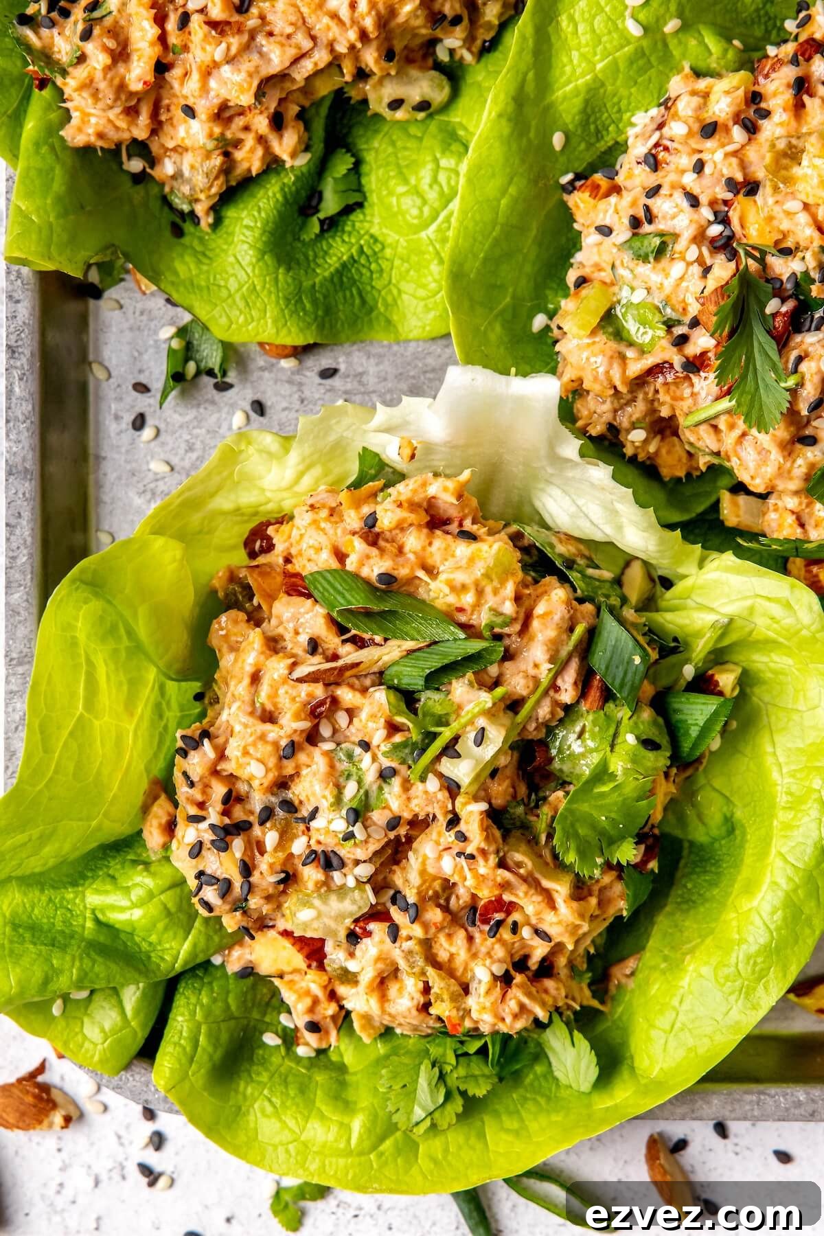 Spicy Tuna Salad No Mayo - Olivia Adriance