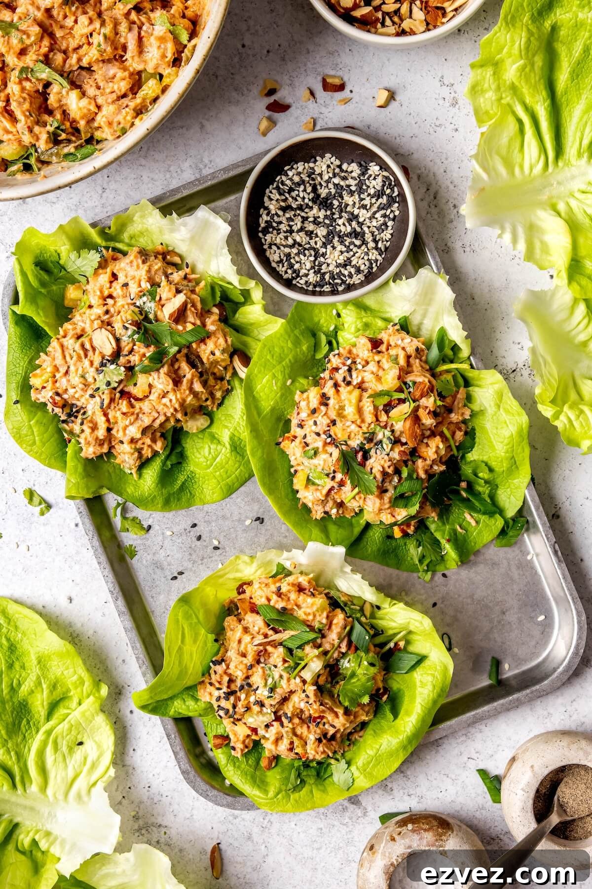 Spicy Tuna Salad No Mayo - Olivia Adriance