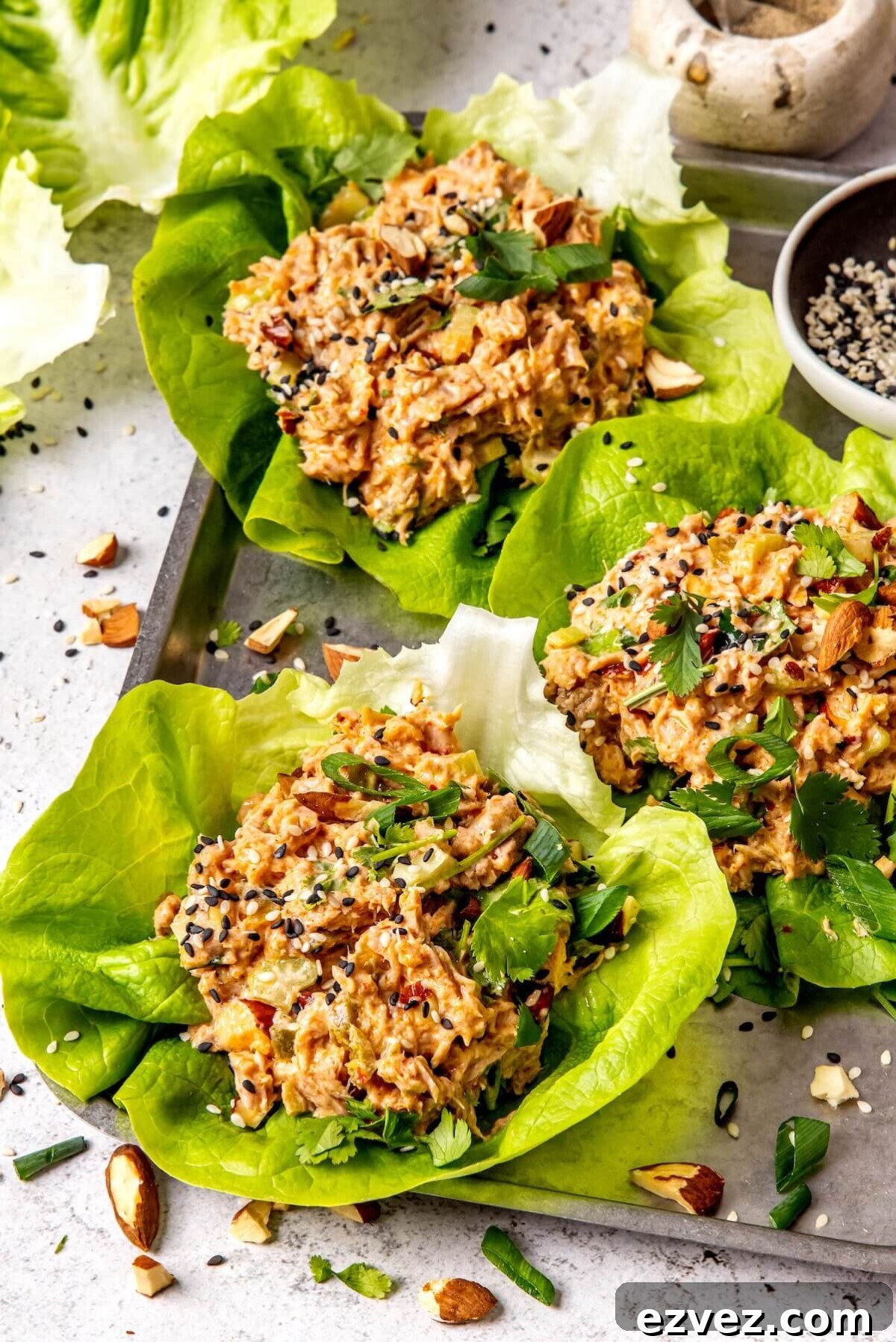 Spicy Tuna Salad No Mayo - Olivia Adriance