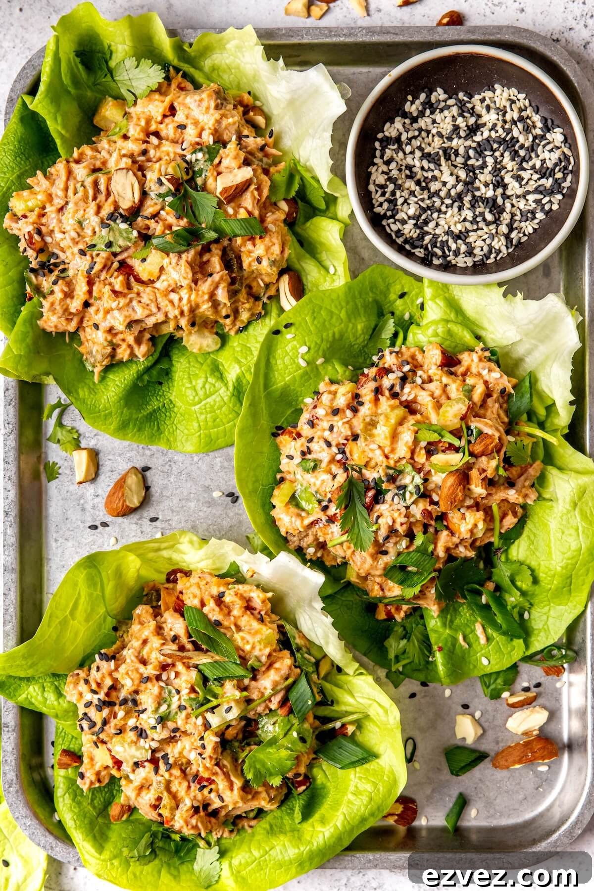 Spicy Tuna Salad No Mayo - Olivia Adriance