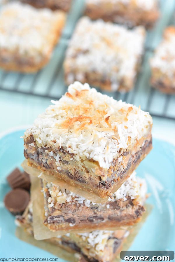 Reese's 7 Layer Magic Bars