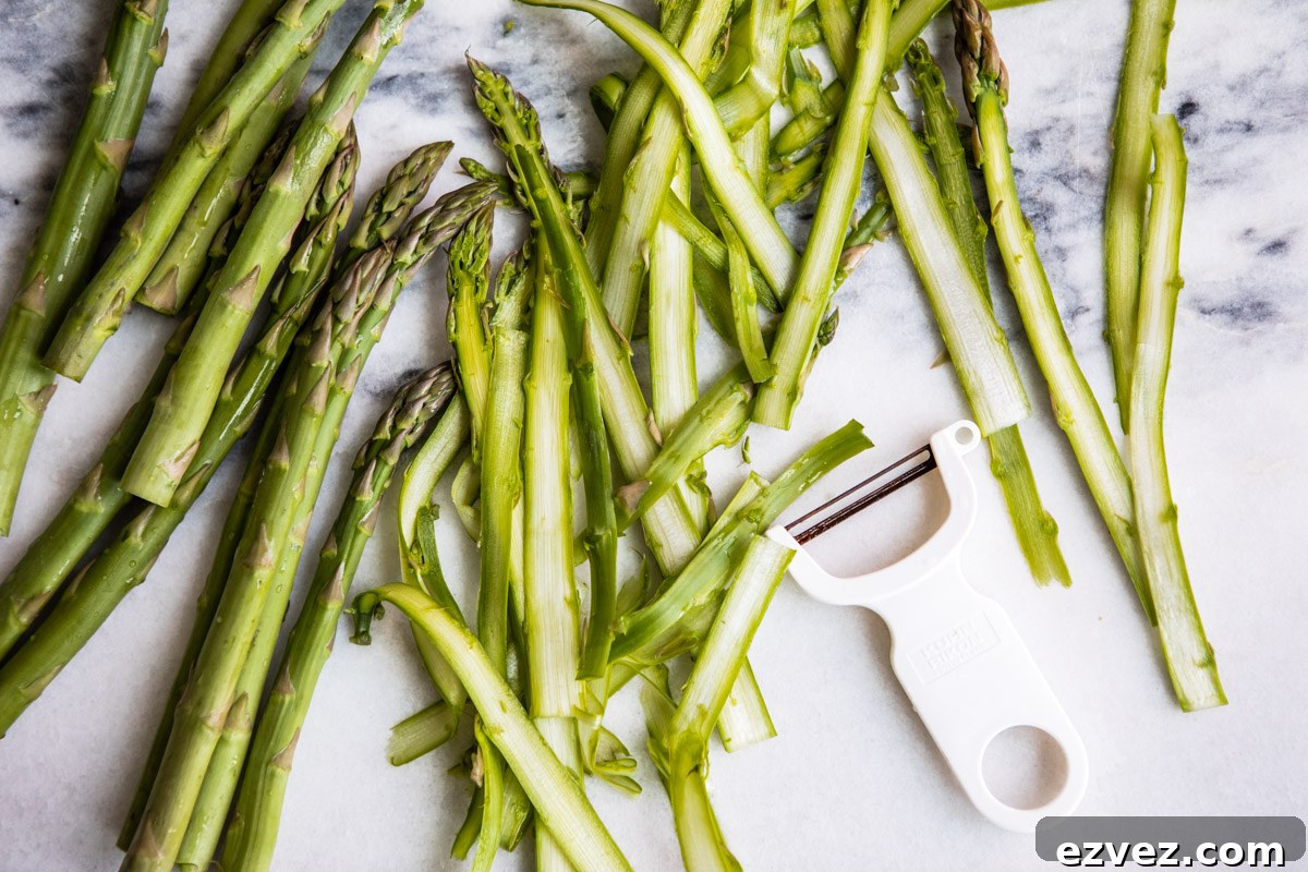Lemony Shaved Asparagus Linguine + How to Get More Protein Into Your Pasta Dinners 