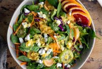 Winter Citrus Salad with Honey Dressing