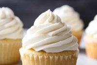 Light and Fluffy Whipped Vanilla Buttercream Frosting