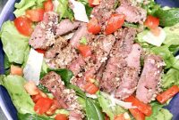 Grilled Steak Salad with Chimichurri and Arugula