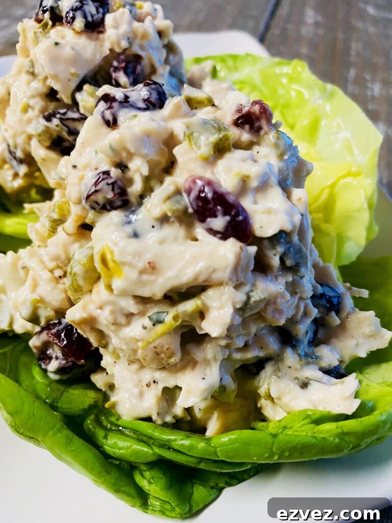 Smoked Jalapeno Cranberry Chicken Salad