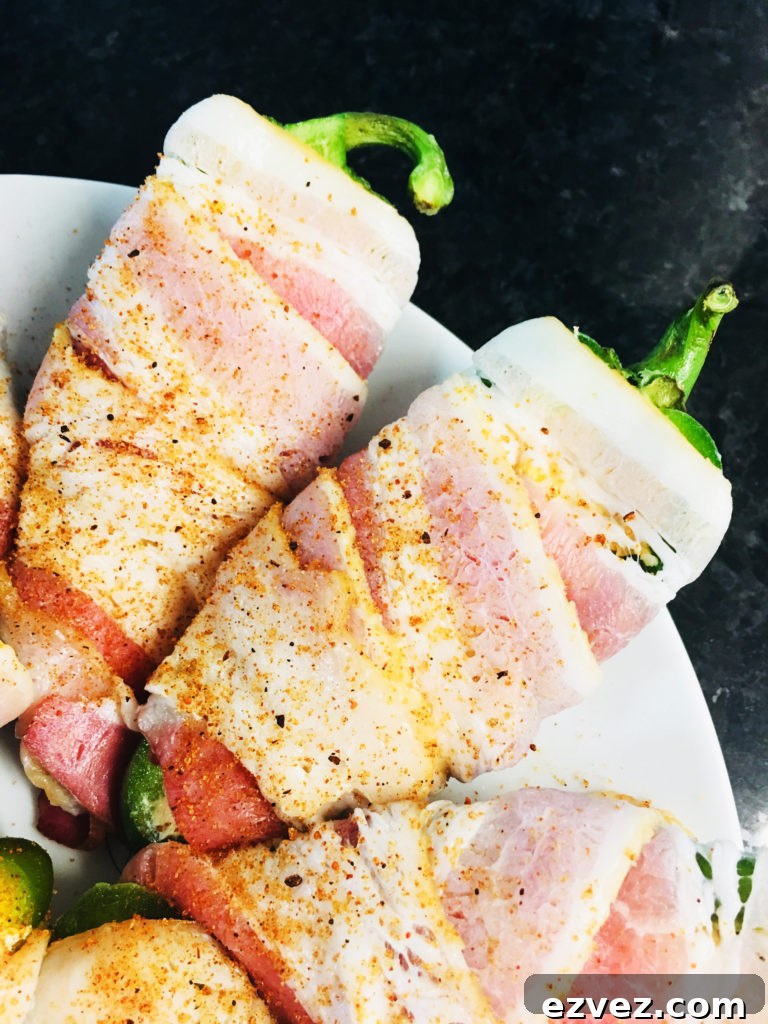 Smoked Bacon Wrapped Jalapenos
