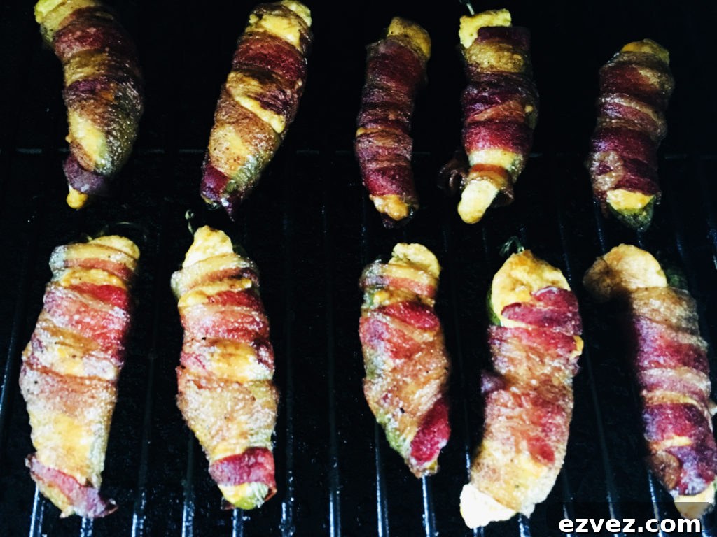 Smoked Bacon Wrapped Jalapenos