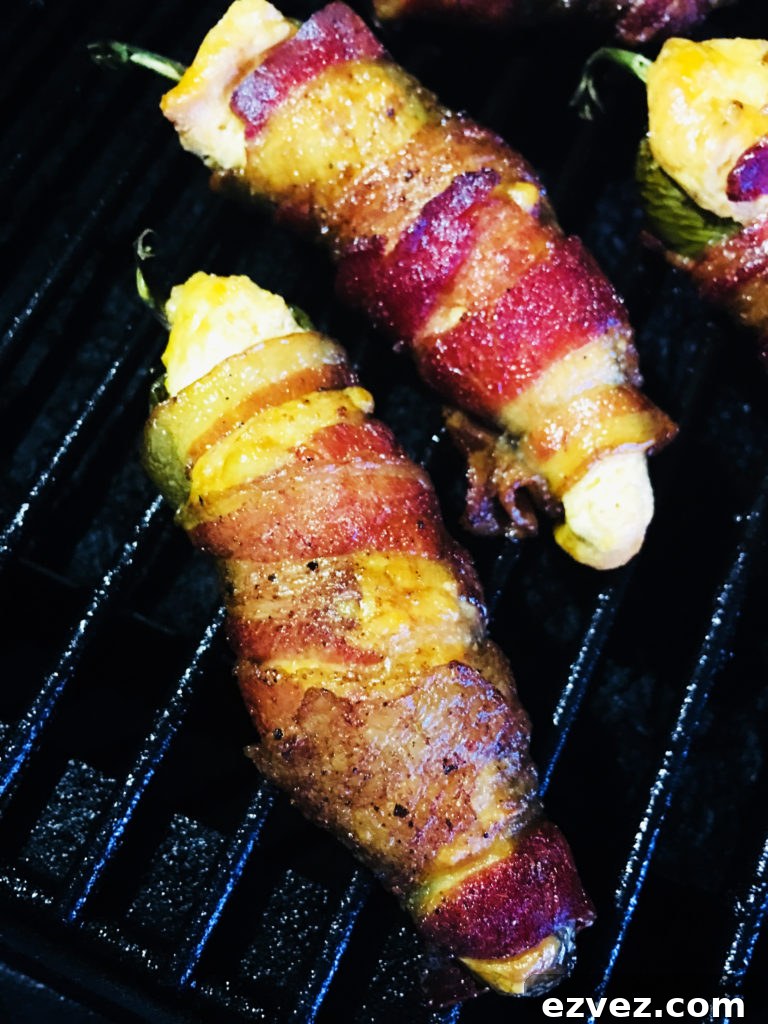 Smoked Bacon Wrapped Jalapenos