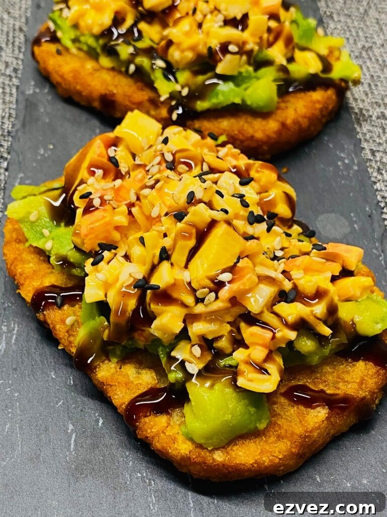 Spicy Crab Roll Hash Browns