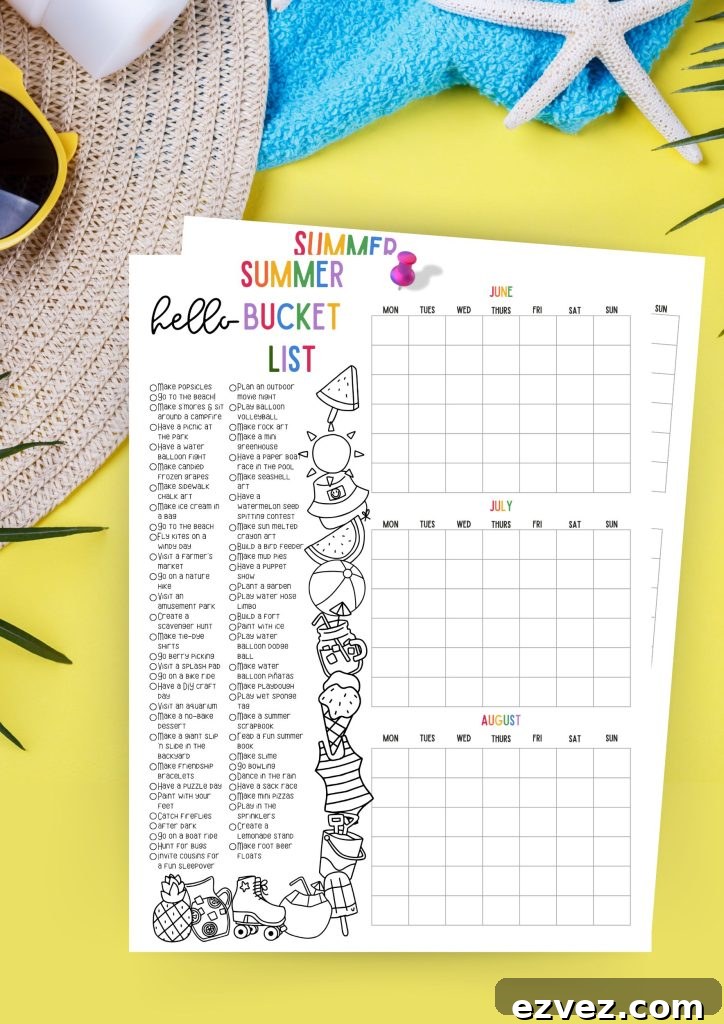 Summer activities