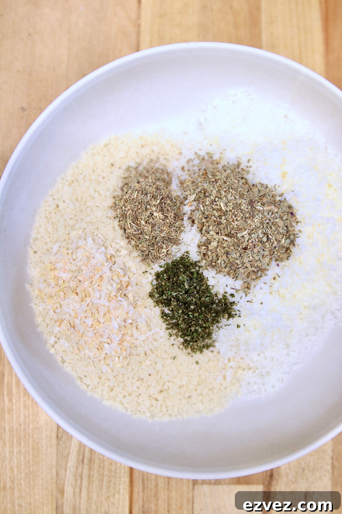 Parmesan breading for steak.