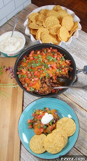 Taco Bean Dip