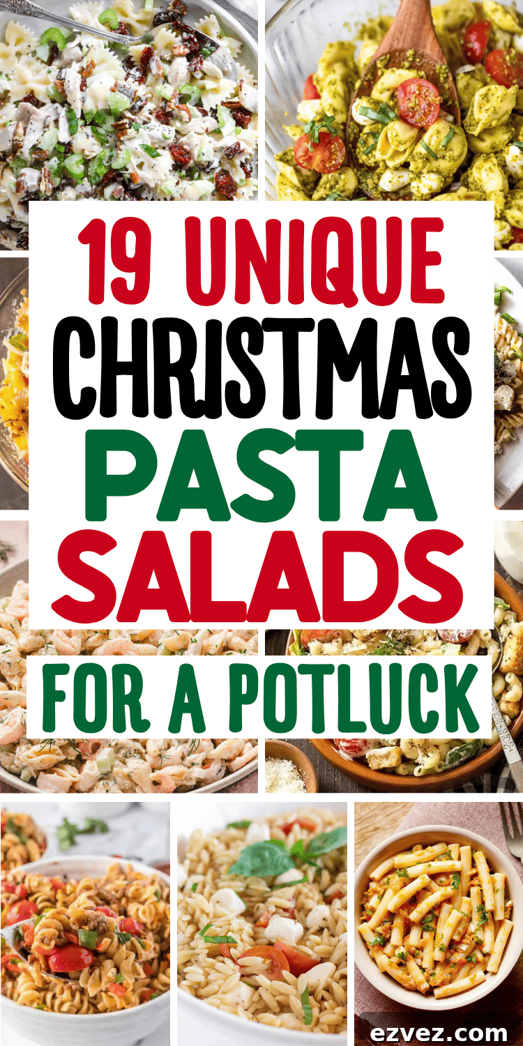 Christmas pasta salad ideas